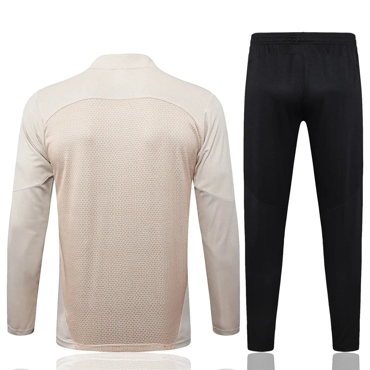 Agasalho AC Milan 2024/25 Creme - Com Ziper