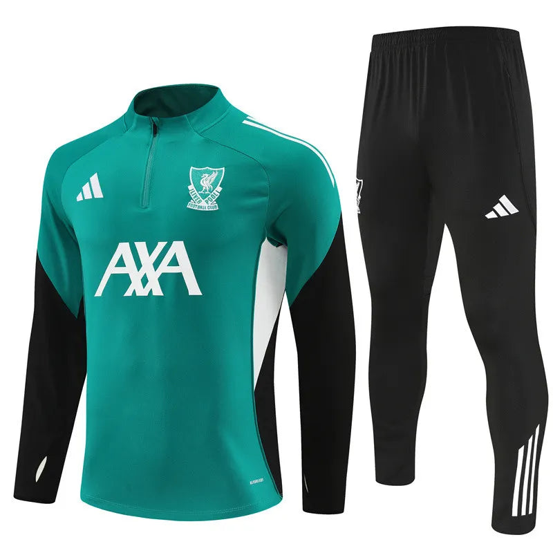 Agasalho Liverpool 2025/26 Verde - Com Fecho