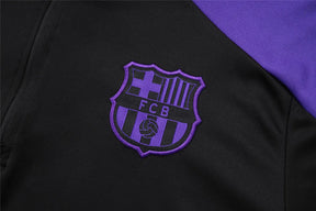 Agasalho Barcelona 2025/26 Preto - Com Fecho