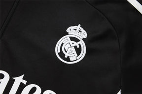Agasalho Real Madrid 2025/26 Preto - Com Fecho