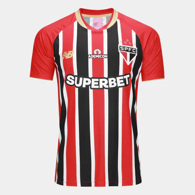 Combo São Paulo Home+Away+Third 2025/26 Com Patrocinios - Versão Torcedor