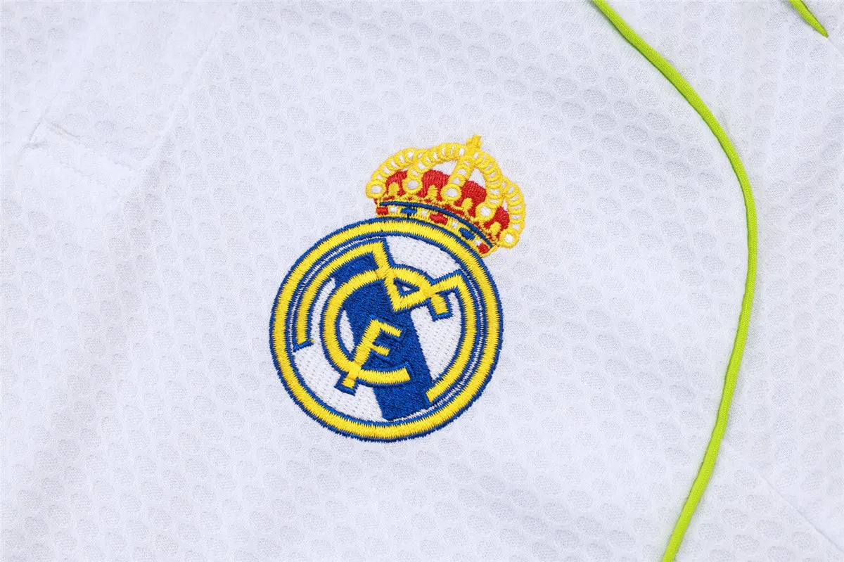 Camisa Real Madrid 2025/26 Edição Polo - Branco IV - Versão Torcedor