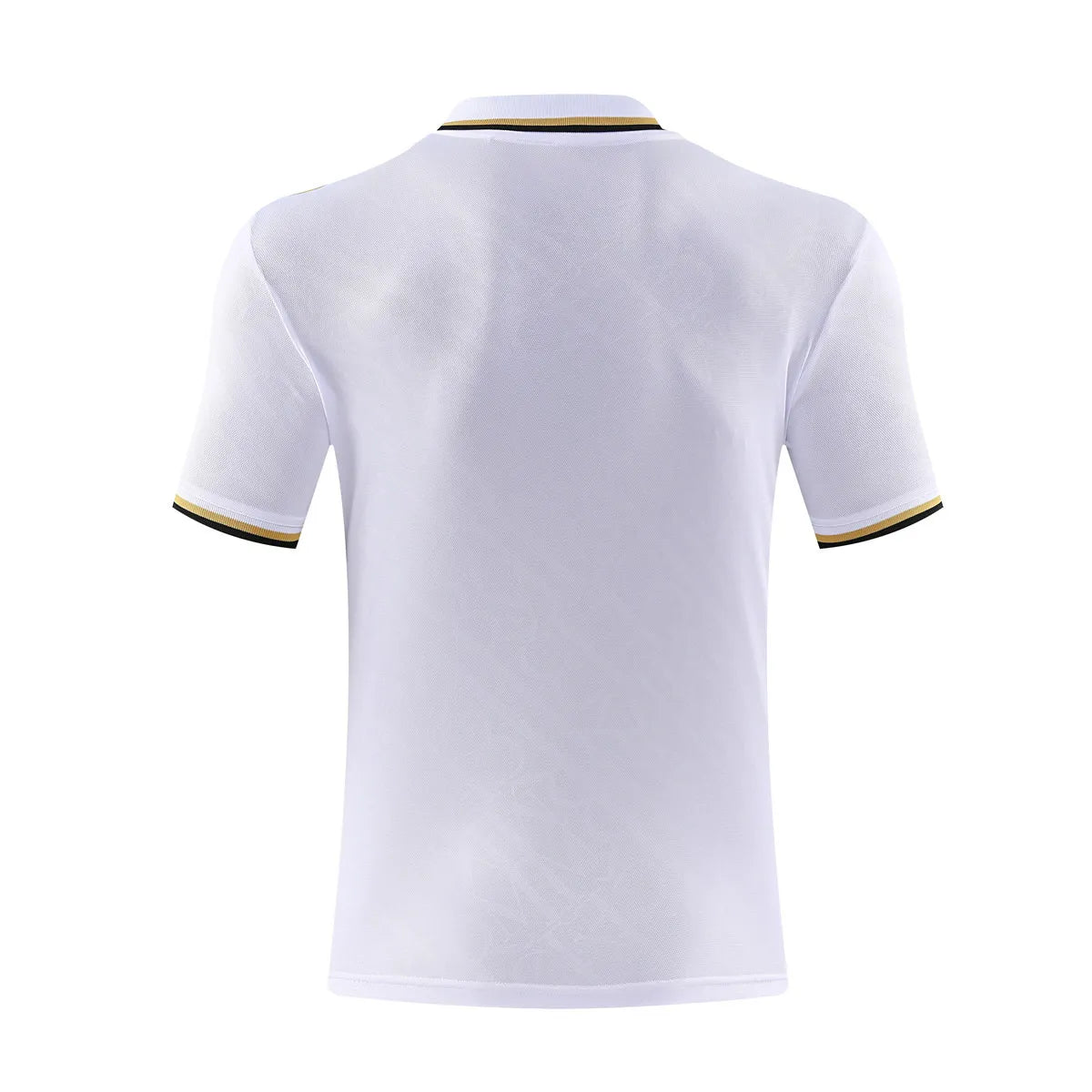 Camisa Real Madrid 2025/26 Edição Polo - Branco/Dourado - Versão Torcedor