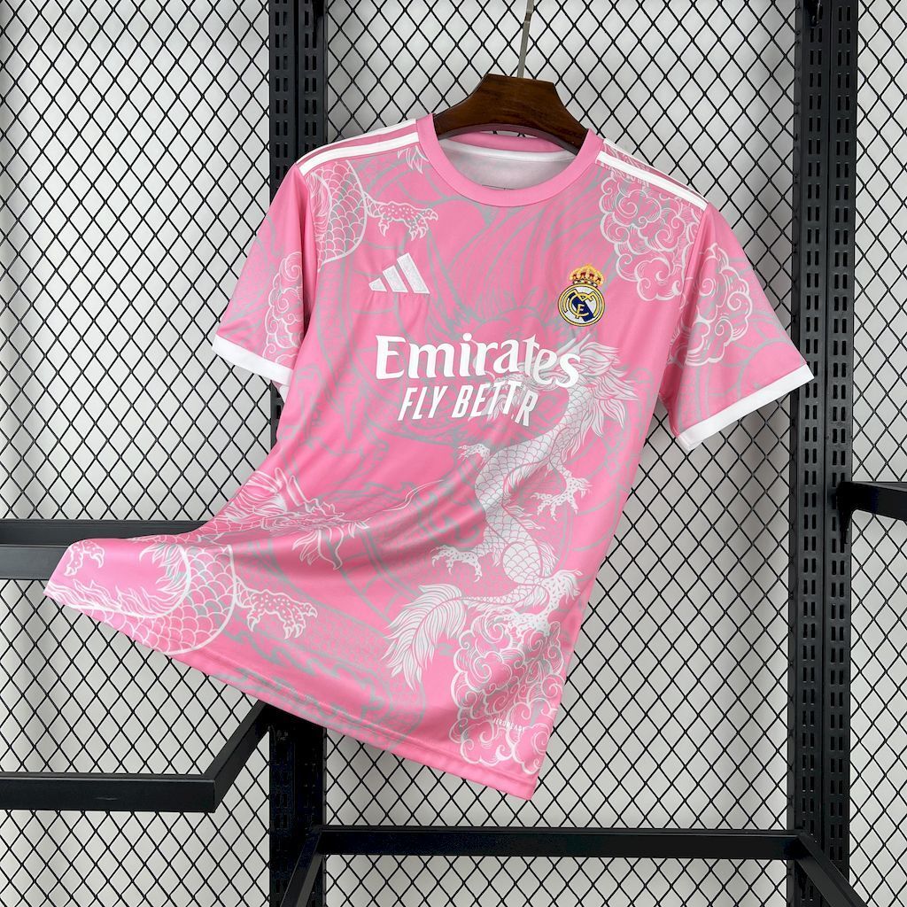 Camisa Real Madrid 2025/26 Pink Dragon - Edição Especial