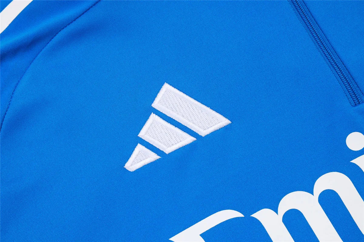 Agasalho Real Madrid 2025/26 Azul - Com Fecho