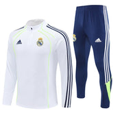Agasalho Real Madrid 2025/26 Branco II - Com Fecho