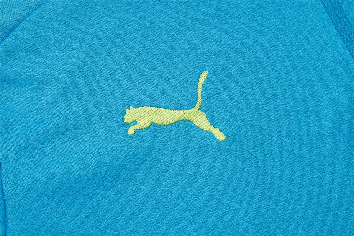 Agasalho Manchester City 2025/26 Azul - Com Fecho