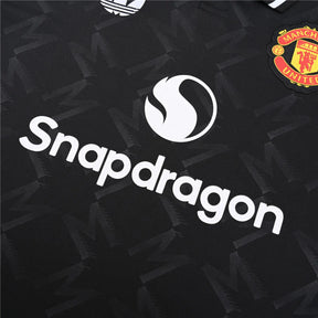 Camisa Manchester United 2025/26  Preto - Edição Polo