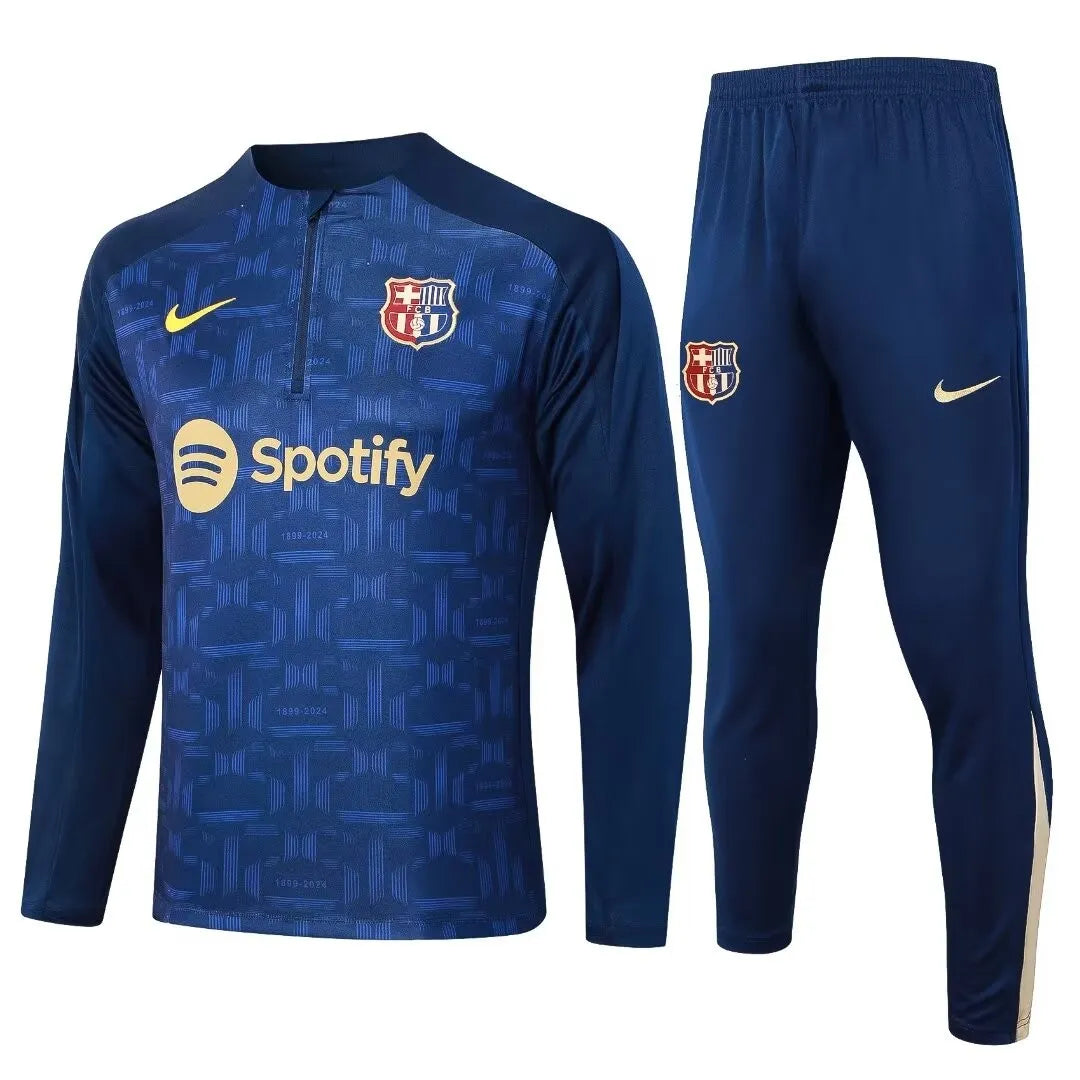 Agasalho Barcelona 2024/25 Royal - Com Fecho