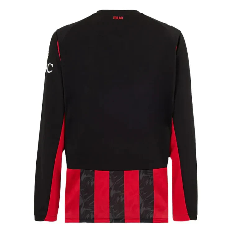 Camisa AC Milan 2025/26 I Home - Manga Longa