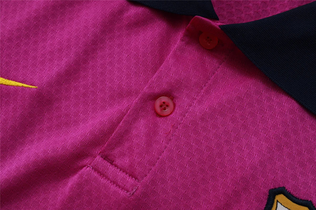Camisa Barcelona 2025/26 Polo Roxa