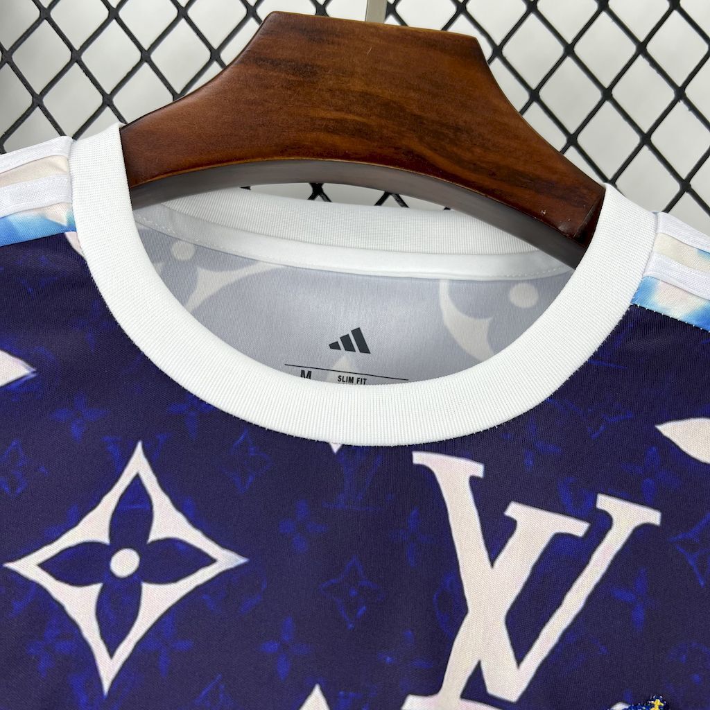 Camisa Real Madrid X LV 2025/26 Azul Marinho - Edição Especial