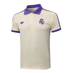 Camisa Real Madrid 2025/26 Edição Polo - Damasco - Versão Torcedor