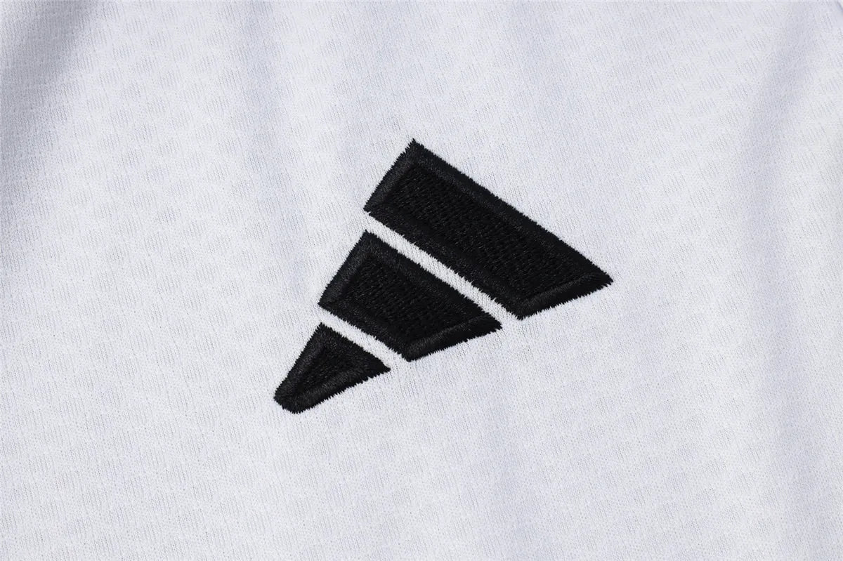 Camisa Real Madrid 2025/26 Edição Polo - Branco II - Versão Torcedor