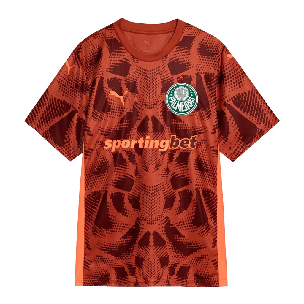 Camisa Palmeiras 25/26 Laranja Treino