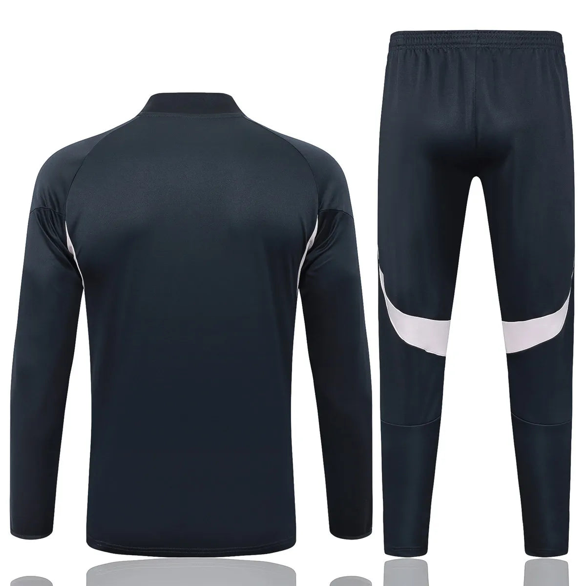 Agasalho Real Madrid 2025/26 Cinza - Com Fecho
