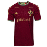 Camisa Vasco 22/23 Goleiro - Bordô - Todos os Patrocínios - Versão Torcedor
