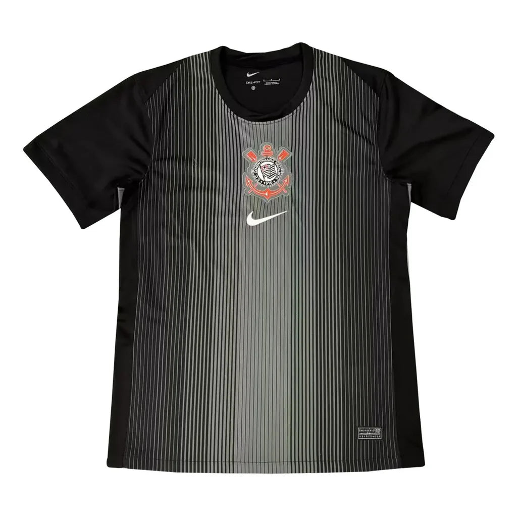 Corinthians 2025/26 Goalkepeer Black - Versão Torcedor