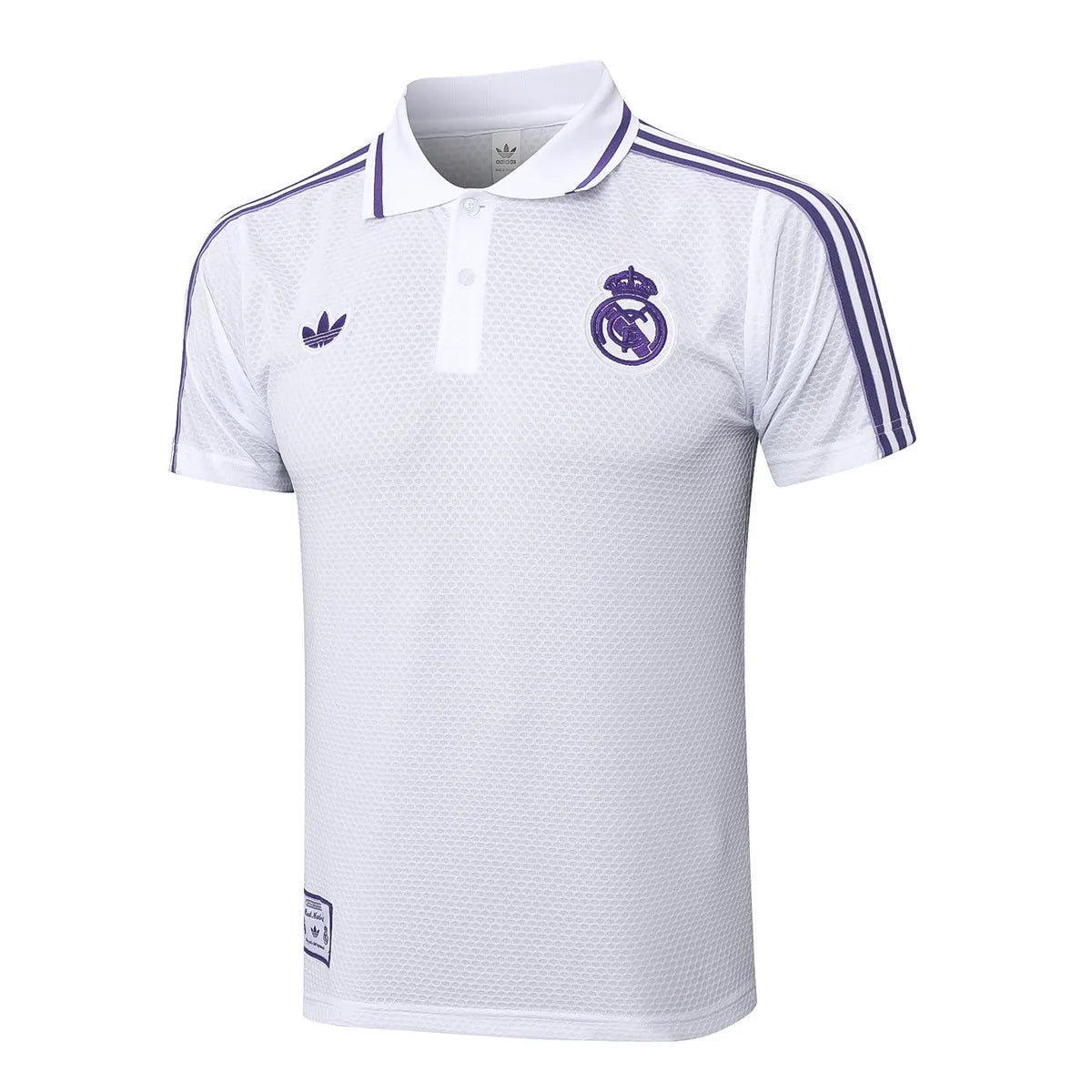 Camisa Real Madrid 2025/26 Edição Polo - Branco III - Versão Torcedor