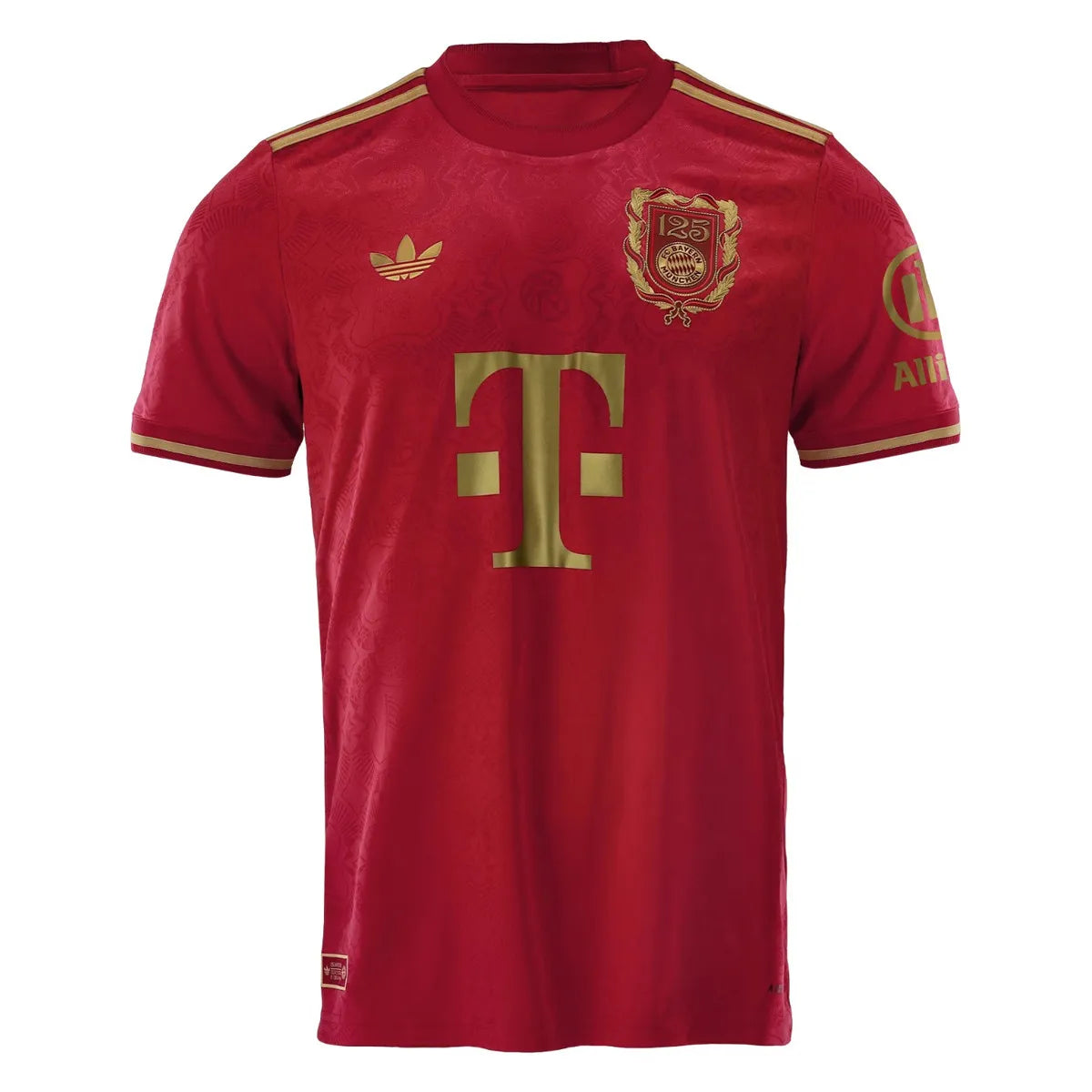 Camisa Bayern de Munique 2025/26 Edição de  aniversario de 125 anos - Vermelho