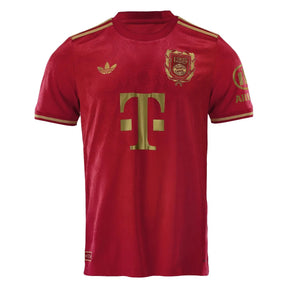 Camisa Bayern de Munique 2025/26 Edição de  aniversario de 125 anos - Vermelho