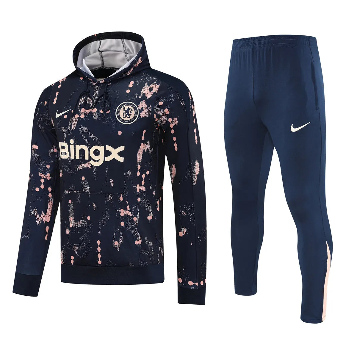 Agasalho Chelsea 2025/26 Black  - Moletom Com Capuz