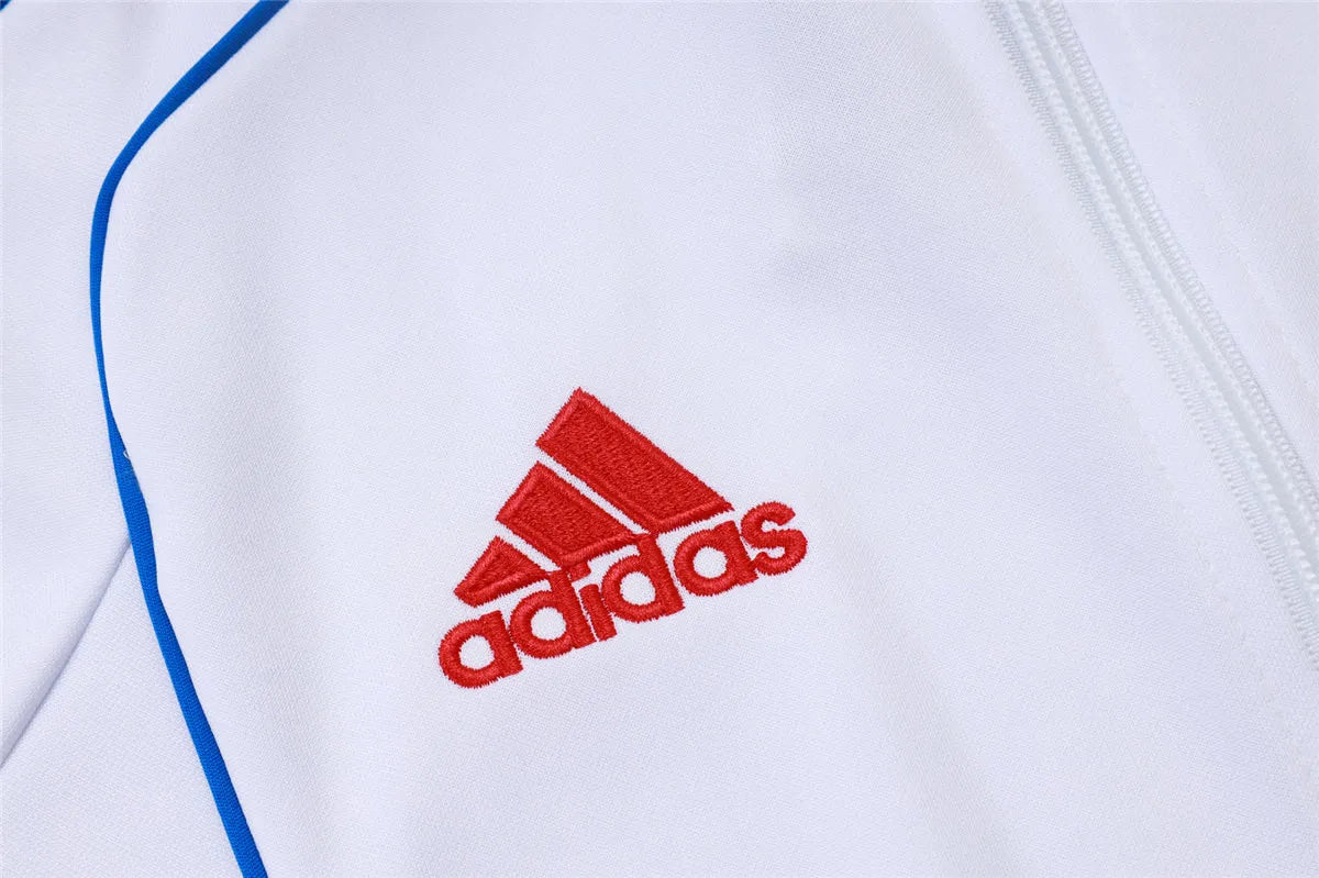 Agasalho Bayern de Munique 2025/26 Branco - Com Ziper