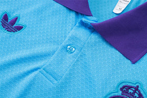 Camisa Real Madrid 2025/26 Edição Polo - Azul Claro - Versão Torcedor