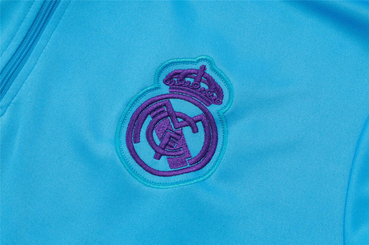 Agasalho Real Madrid 2025/26 Azul III - Com Fecho
