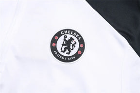 Agasalho Chelsea 2025/26 Branco - Com Fecho