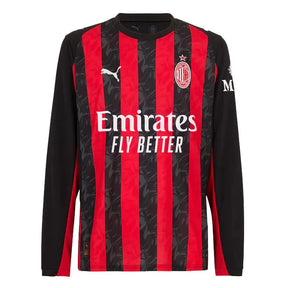 Camisa AC Milan 2025/26 I Home - Manga Longa