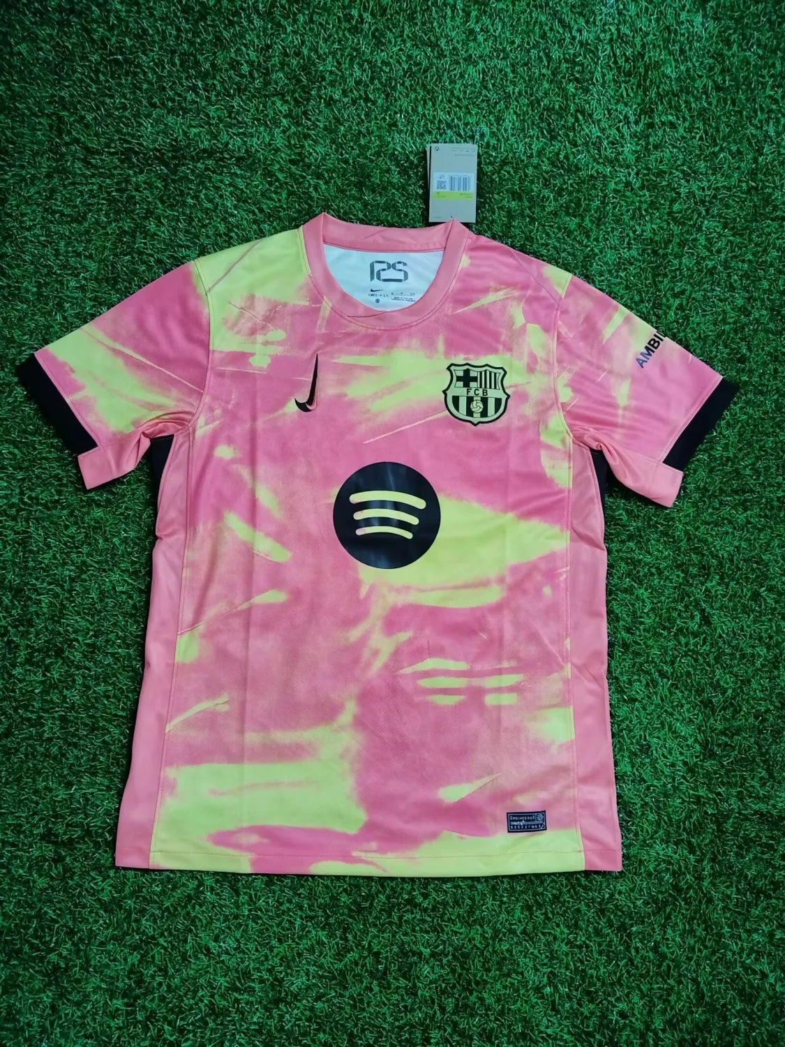 Camisa Barcelona 2025/26 Treino Rosa