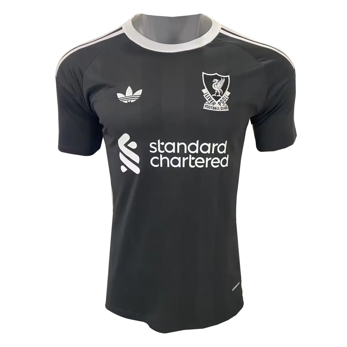 Camisa Liverpool 2025/26 Goleiro - Preto - Versão Torcedor