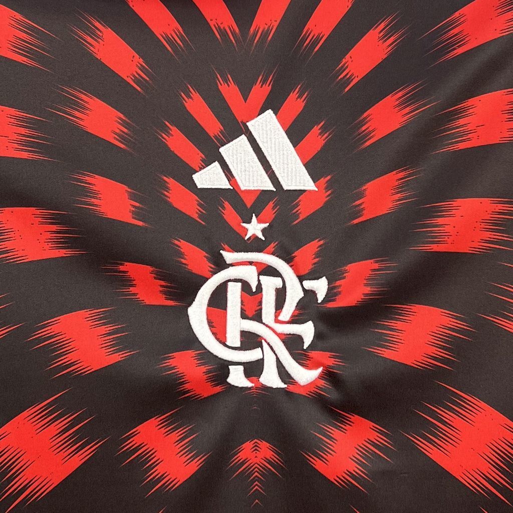 Camisa Flamengo Aquecimento 2025/26 Feminina