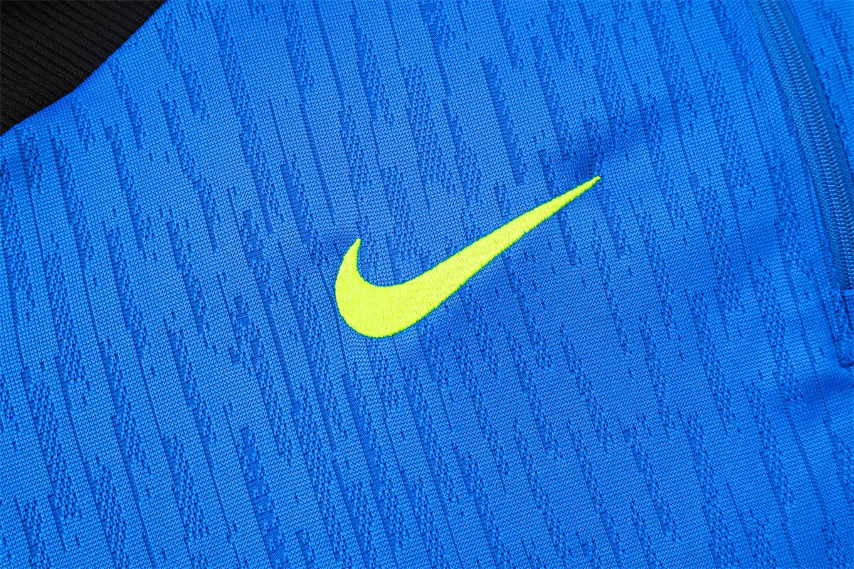 Agasalho Barcelona 2024/25 Azul Claro  - Com Fecho