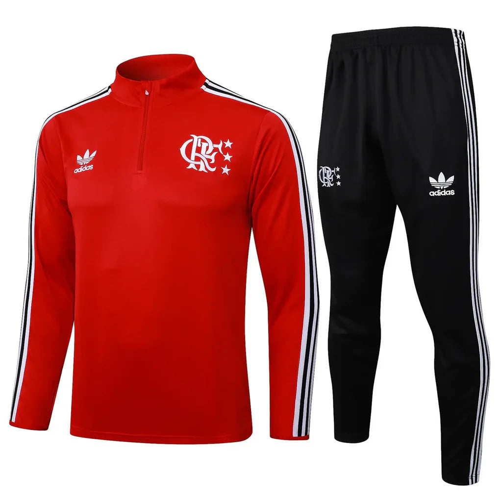 Agasalho Flamengo Treino Vermelho 2025/26
