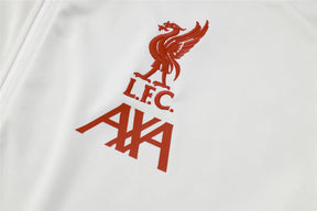 Agasalho Liverpool 2025/26 Cinza Claro - Com Ziper