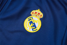 Agasalho Real Madrid 2025/26 Azul Marinho - Com Ziper