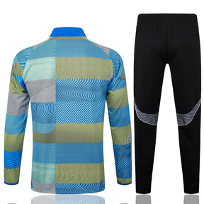 Agasalho Real Madrid 2025/26 Azul / Verde - Com Ziper