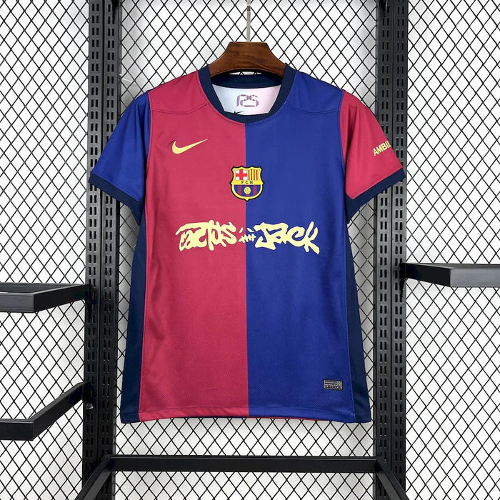 Camisa Barcelona X Travis Scott 24/25 I Home - Versão Torcedor