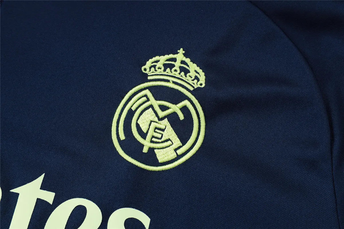 Agasalho Real Madrid 2025/26 Royal - Com Fecho