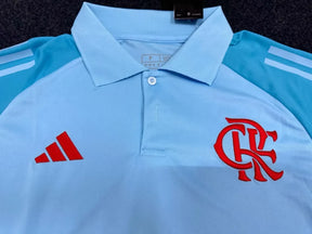 Camisa Flamengo Polo Azul Claro 2025/26