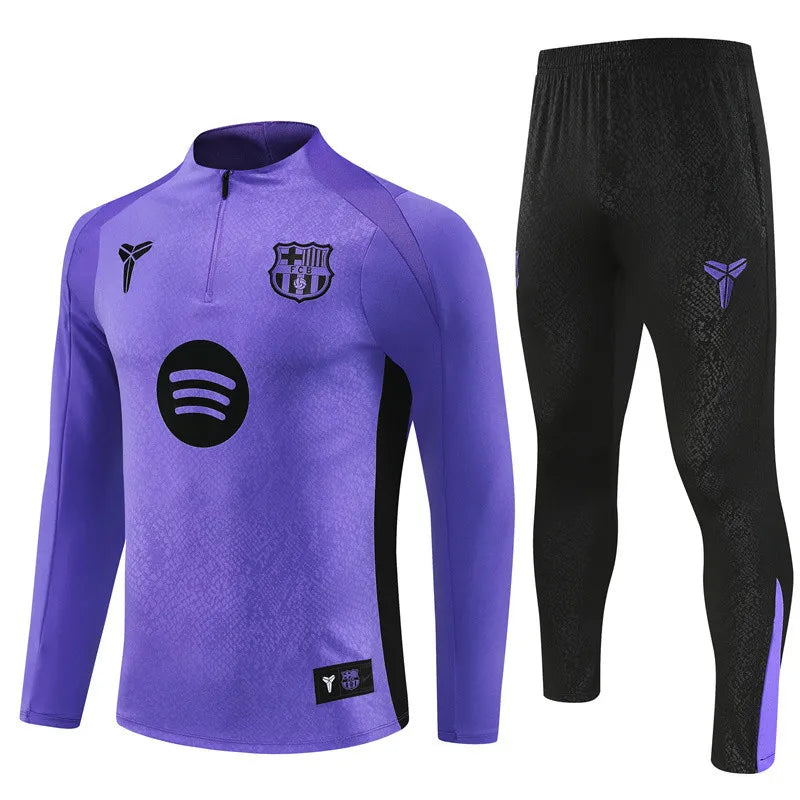 Agasalho Barcelona 2025/26 Roxo - Com Fecho