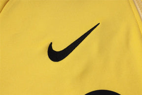 Agasalho Barcelona 2025/26 Amarelo - Moletom Com Capuz