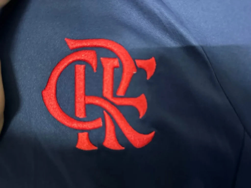 Camisa Flamengo Polo Azul Escuro 2025/26