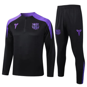 Agasalho Barcelona 2025/26 Preto - Com Fecho