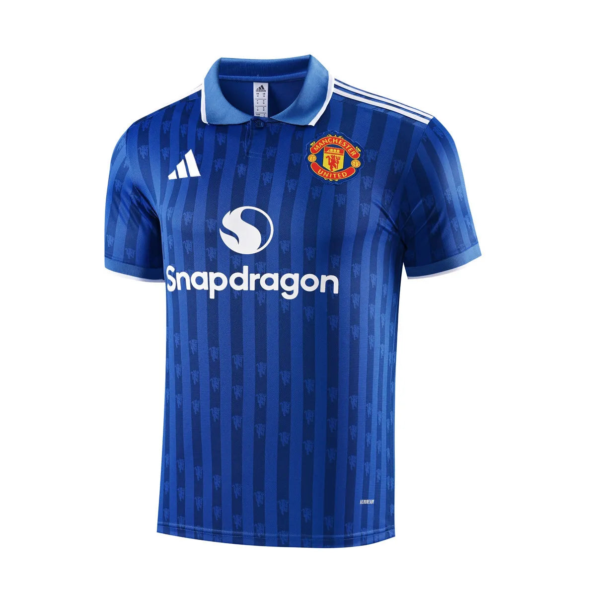Camisa Manchester United 2025/26  Azul - Edição Polo