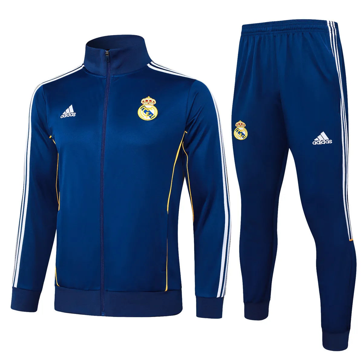 Agasalho Real Madrid 2025/26 Azul Marinho - Com Ziper