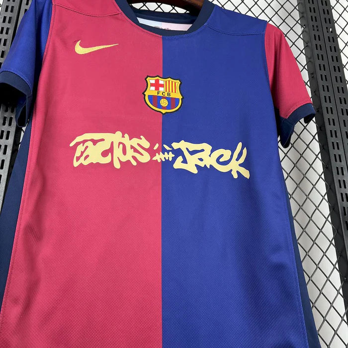 Camisa Barcelona X Travis Scott 24/25 I Home - Versão Torcedor
