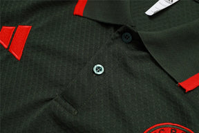Camisa Bayern de Munique 2025/26 Edição Polo Verde Escuro